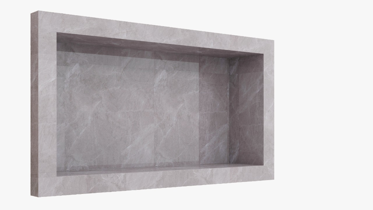Iris Grigio 30x60 cm • Borda simples